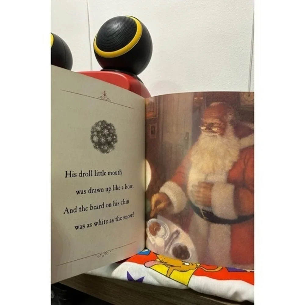 VTG THE‎ NIGHT BEFORE CHRISTMAS BOOK CLEMENT C. MOORE ILLUSTRATED BY BIRMINGHAM